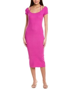 525 America Midi Dress - Pink