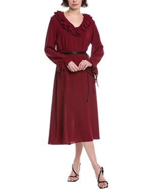 HL Affair Midi Dress - Red