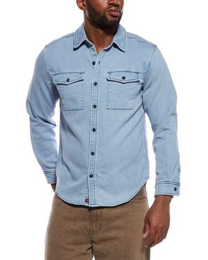 The Normal Brand Big Jake Shirt Jacket - Blue