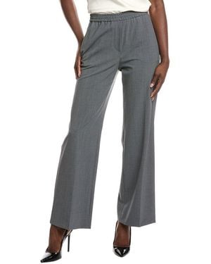 Weekend by Maxmara Petra Wool-Blend Trouser - Gray