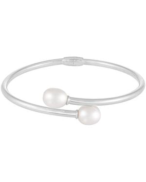 Splendid 8.5-9Mm Pearl Bypass Bracelet - White