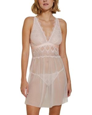 Cosabella Allure Babydoll - Natural