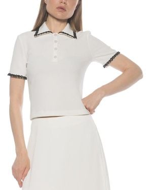 Alexia Admor Brianna Top - White