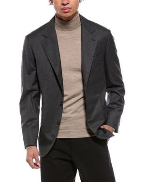 Brunello Cucinelli Wool Blazer - Black