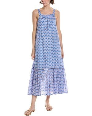 Ro's Garden Theodore Maxi Dress - Blue