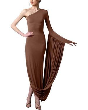 Alma King Maxi Dress - Brown