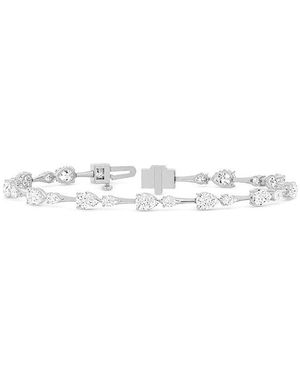 Lab Grown Diamonds 14K 5.40 Ct. Tw. Lab-Grown Diamond Tennis Bracelet - White