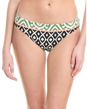 La Blanca Banded Front Bikini Bottom - Pink