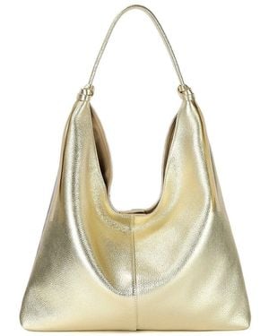 Tiffany & Fred Paris Full-Grain Leather Tote - Natural