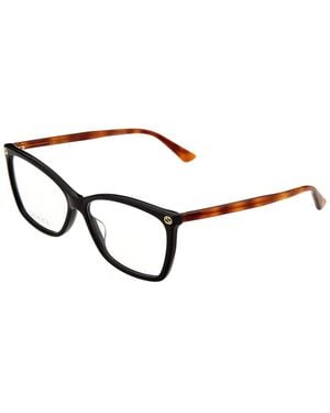 Gucci Gg0025 56Mm Optical Frames - Brown