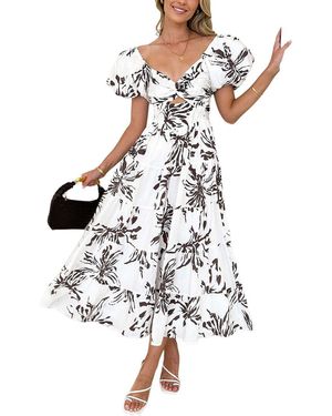 Amanda Royal Maxi Dress - White