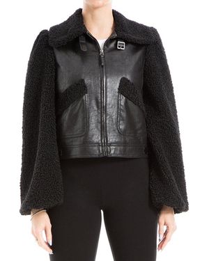 Max studio leatherette jacket hotsell