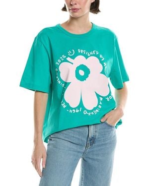 Marimekko Vihne Unikko T-Shirt - Blue