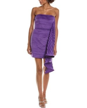 AMUR Kayleigh Mini Dress - Purple