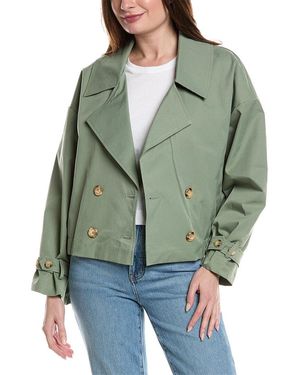 Noize Anji Trenchcoat - Green