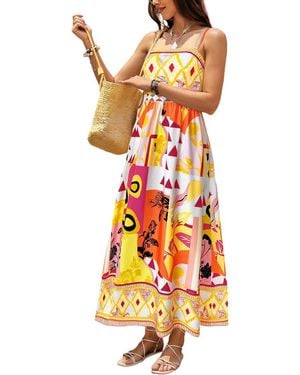 FREYLINA Maxi Dress - White