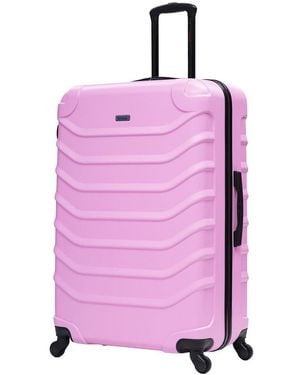 InUSA Endurance Lightweight Hardside Spinner Suitcase - Pink
