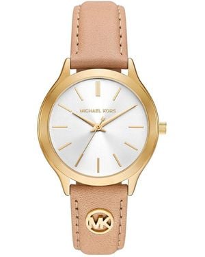 Michael Kors Slim Runway Watch - Metallic