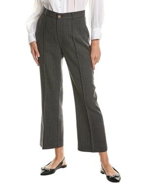 The Great The Bell Wool-Blend Trouser - Black