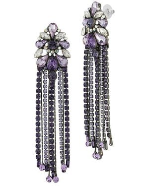 Sphera Milano Plated Cz Earrings - White