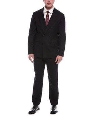 Brunello Cucinelli 2pc Cashmere & Silk-blend Suit - Black