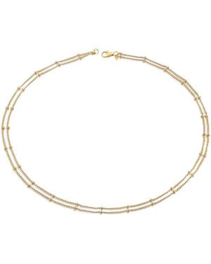 Liv Oliver 18k Plated Necklace - Natural