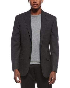 Brooks Brothers Knit Wool-blend Suit Jacket - Black