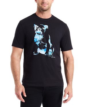 Robert Graham Neon Graham Knit T-shirt - Black