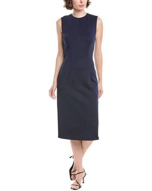 Sportmax Andina Midi Sheath Dress - Blue