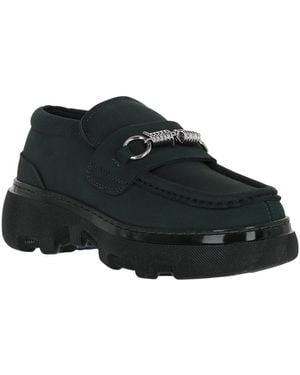 Burberry Leather Loafer - Black