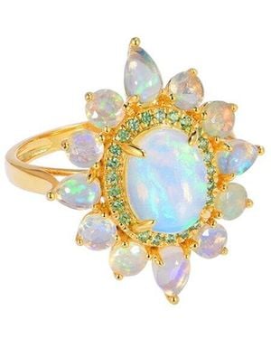 Kai Fine Jewelry 14K 3.10 Ct. Tw. Gemstone Cocktail Ring - White