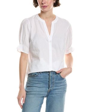 Michael Stars Roxanne Blouse - White
