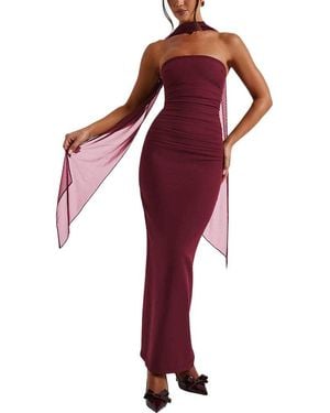 LEBRIN ATELIER Maxi Dress - Red