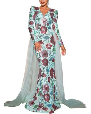 MISSORD Maxi Dress - Blue