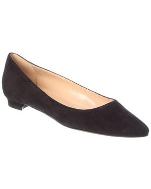 Manolo Blahnik Bb Suede Flat - Blue
