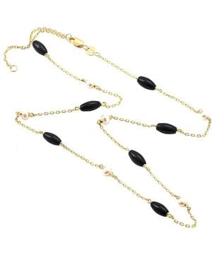 Gemstones Onyx Necklace - Natural