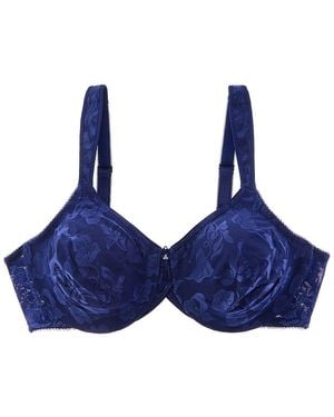 Wacoal Awareness Fuchsia Full Figure Bra - Blue