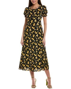 O.P.T O.P.T. Angelina Midi Dress - Green