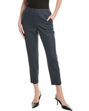 Lafayette 148 New York Wool-Blend Jones Jogger - Blue