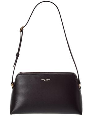 Saint Laurent Leather Mini Bag - Black