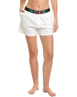 Calvin Klein Pride Sleep Short - White