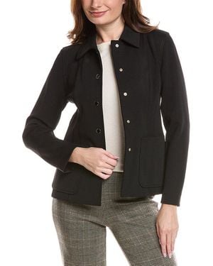Lafayette 148 New York Two-pocket Jacket - Black