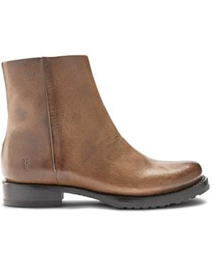 Frye Veronica Leather Boot - Brown