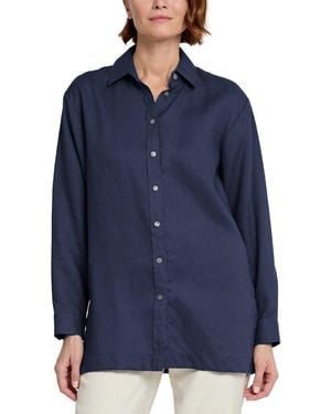 Hinson Wu Nadia Linen Shirt - Blue