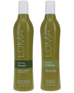 LOMA 24Oz Nourishing Shampoo & Conditioner Combo Pack - Green