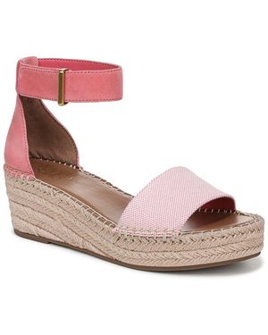 Franco Sarto Pela Leather Espadrille - Pink