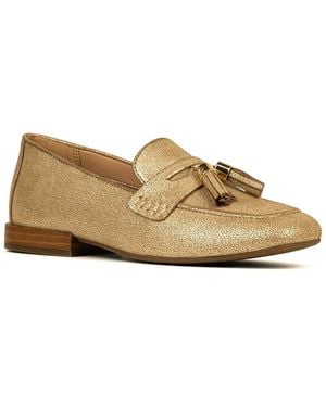 Donald J Pliner Belton Leather Loafer - Natural