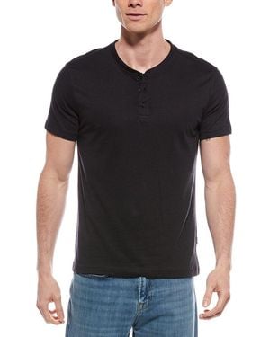 Eddie Bauer Jersey Lounge Henley Shirt - Black