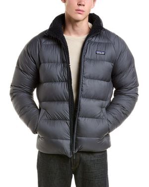 Patagonia Patagonia Reversible Silent Down Jacket - Gray