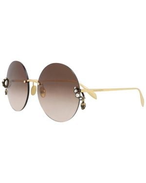 McQueen Am0418S 62Mm Sunglasses - Brown